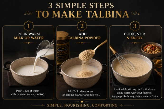 How to make talbina